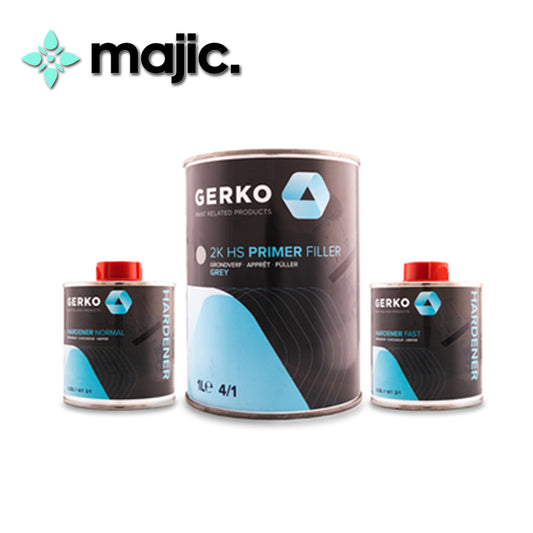 Gerko HS Black Primer Filler Kit - 1.25L