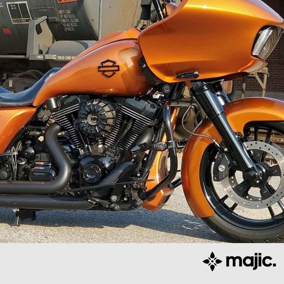 Harley-Davidson Molten Orange Paint