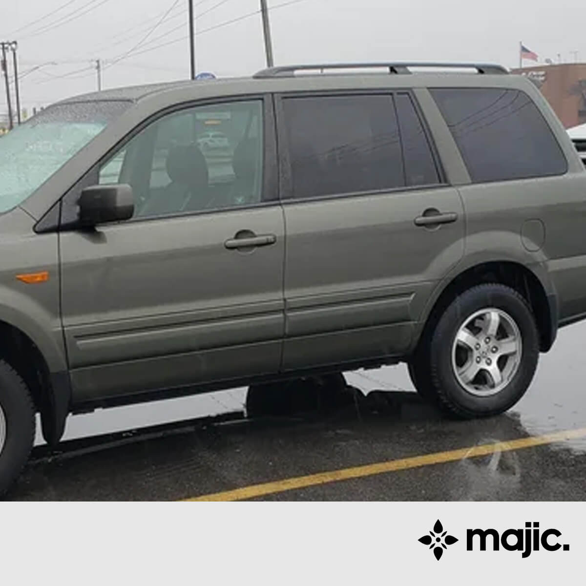 Honda Amazon Green Paint (G521M)