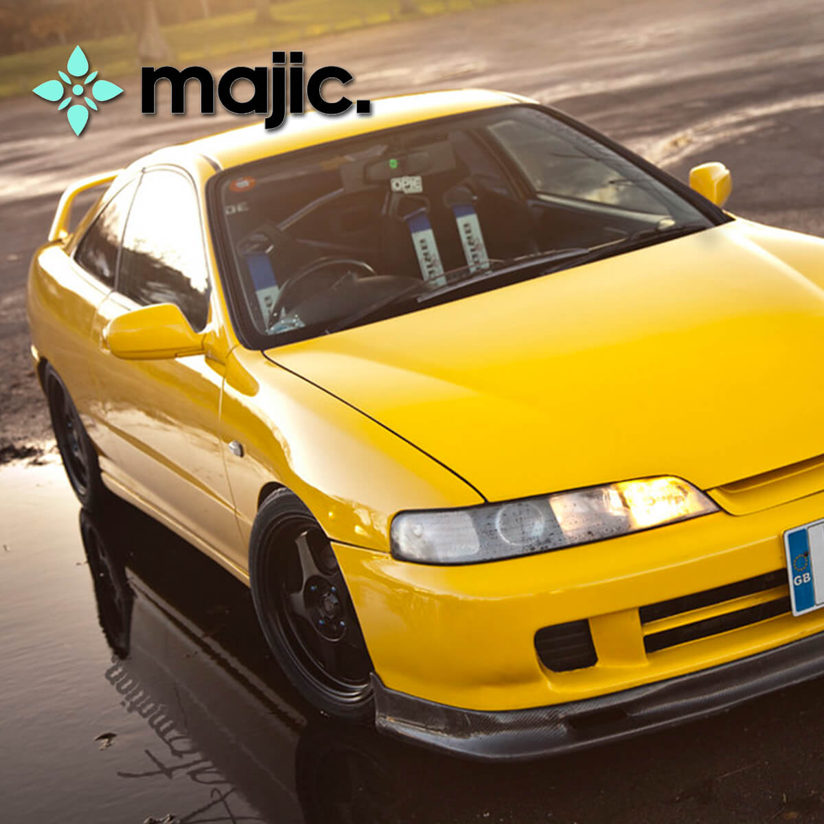 Honda New Sunlight Yellow, Phoenix Yellow Paint (Y82)