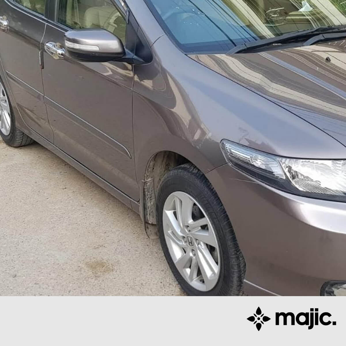 Honda Urban Titanium Paint (YR578M)