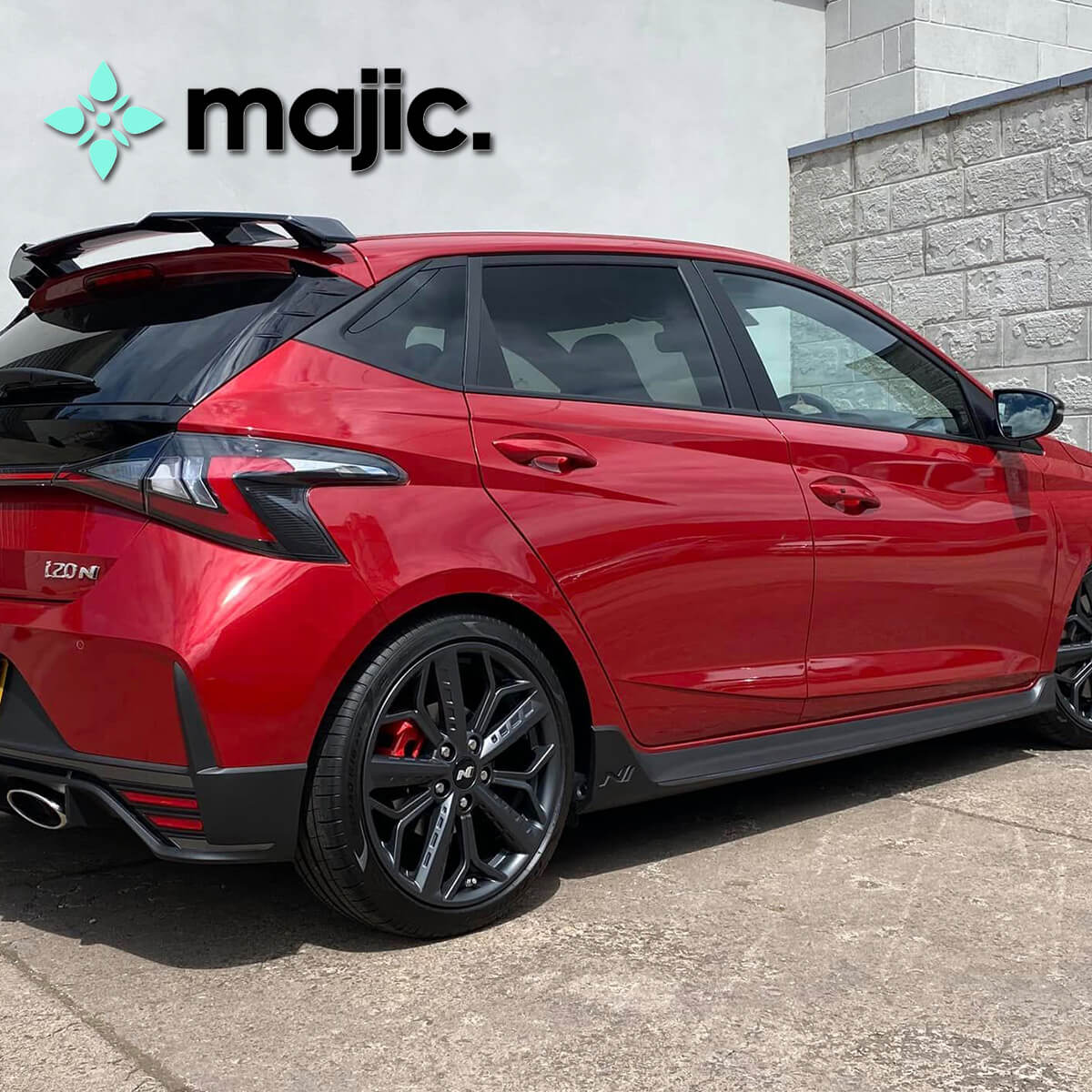 Hyundai Dragon Red Paint (WR7)