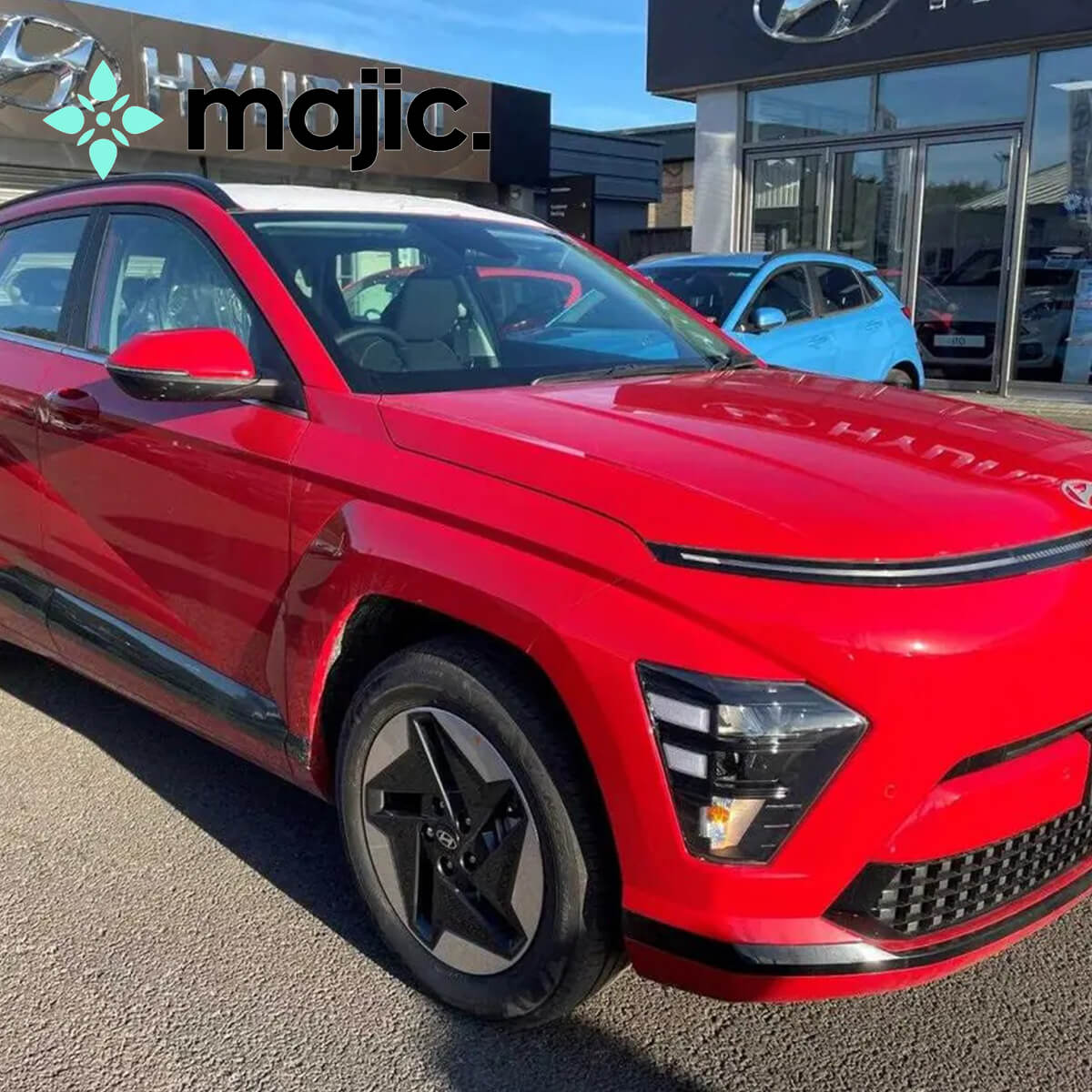 Hyundai Engine Red Paint (JHR)