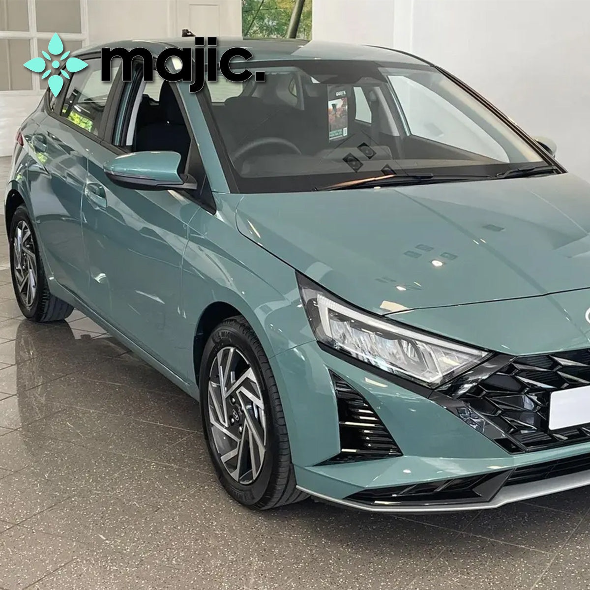 Hyundai Mangrove Green Paint (MG2)