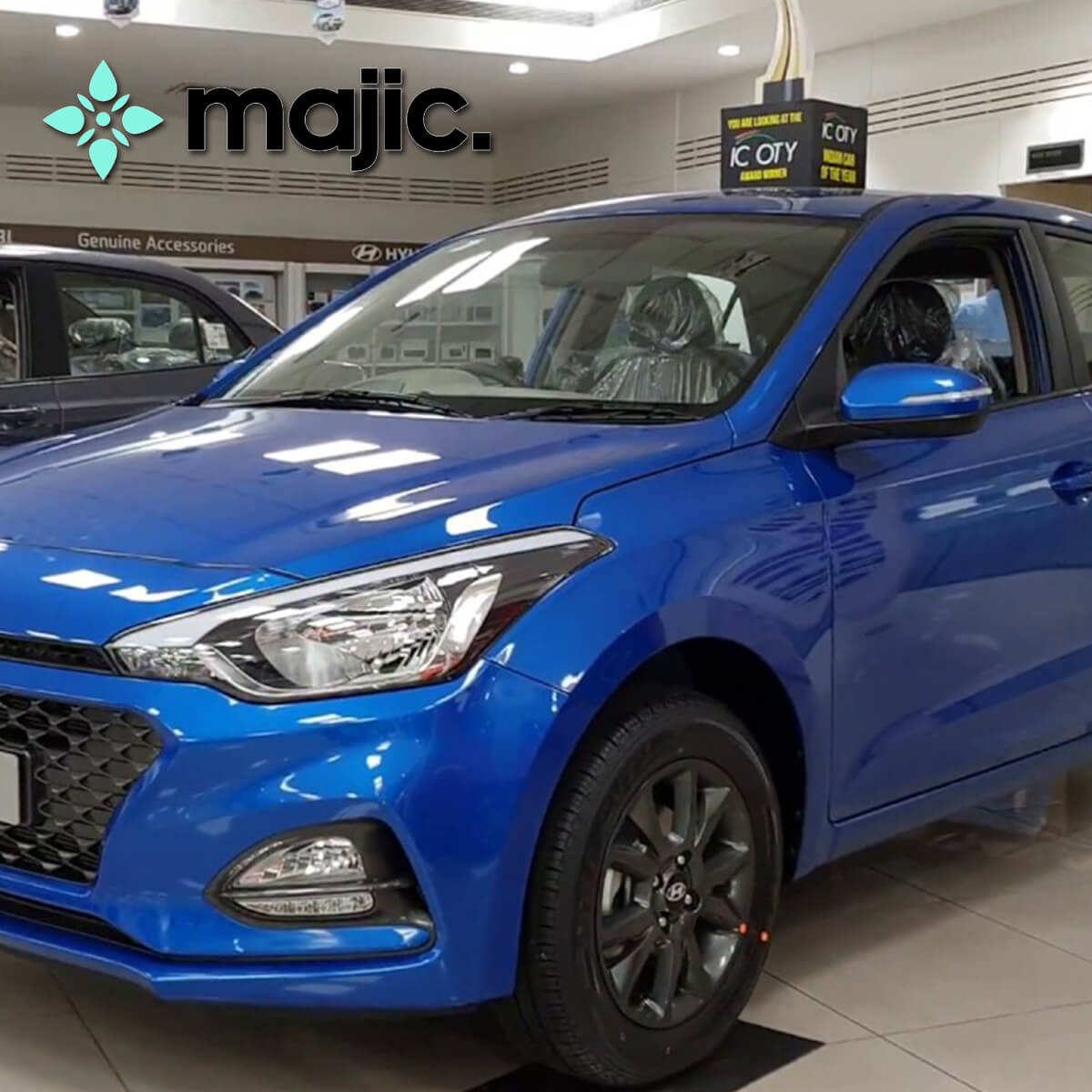 Hyundai Marina Blue Paint (N4B)