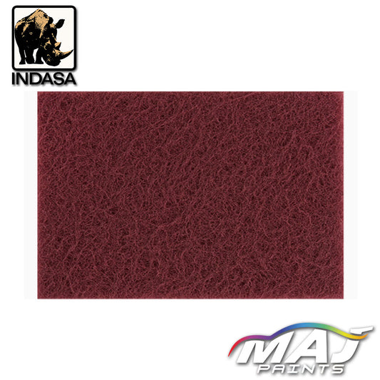 INDASA Web Handpad Scotchbrite Single - Red