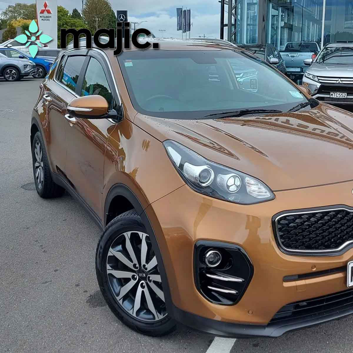 Kia Patina Gold, Burnished Copper Paint (BY2)