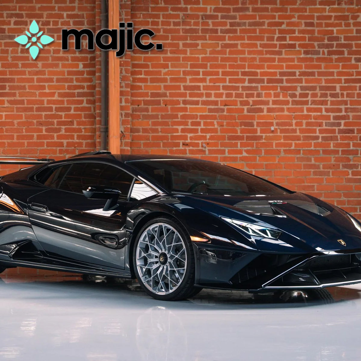 Lamborghini Blu Fontus Paint (LZ5D)