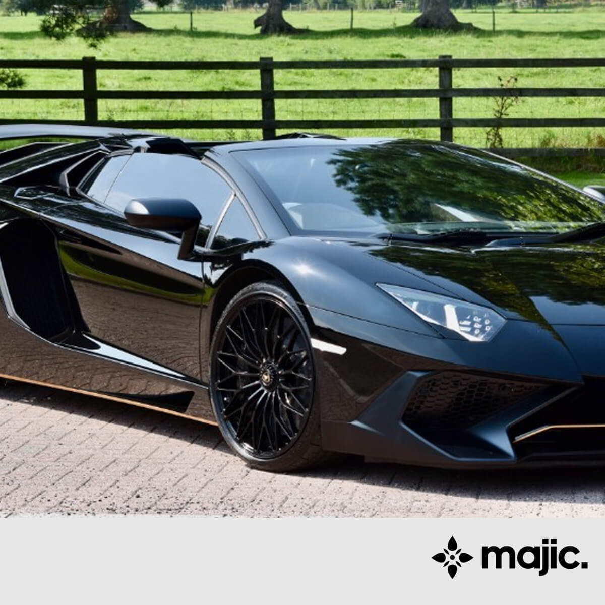 Lamborghini Deep Black, Nero Aldebaran Paint (0051)