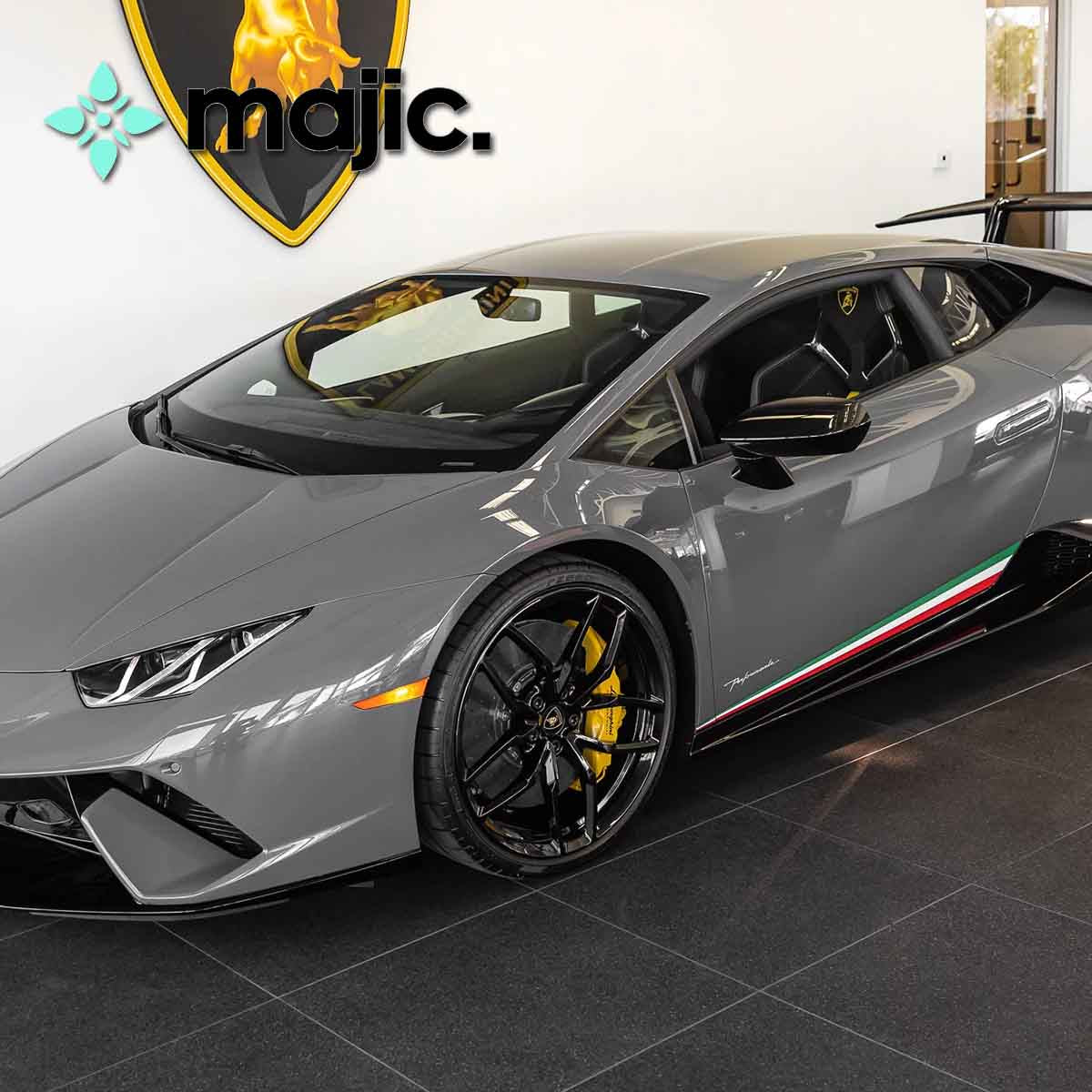 Lamborghini Grigio Telesto Grey Paint
