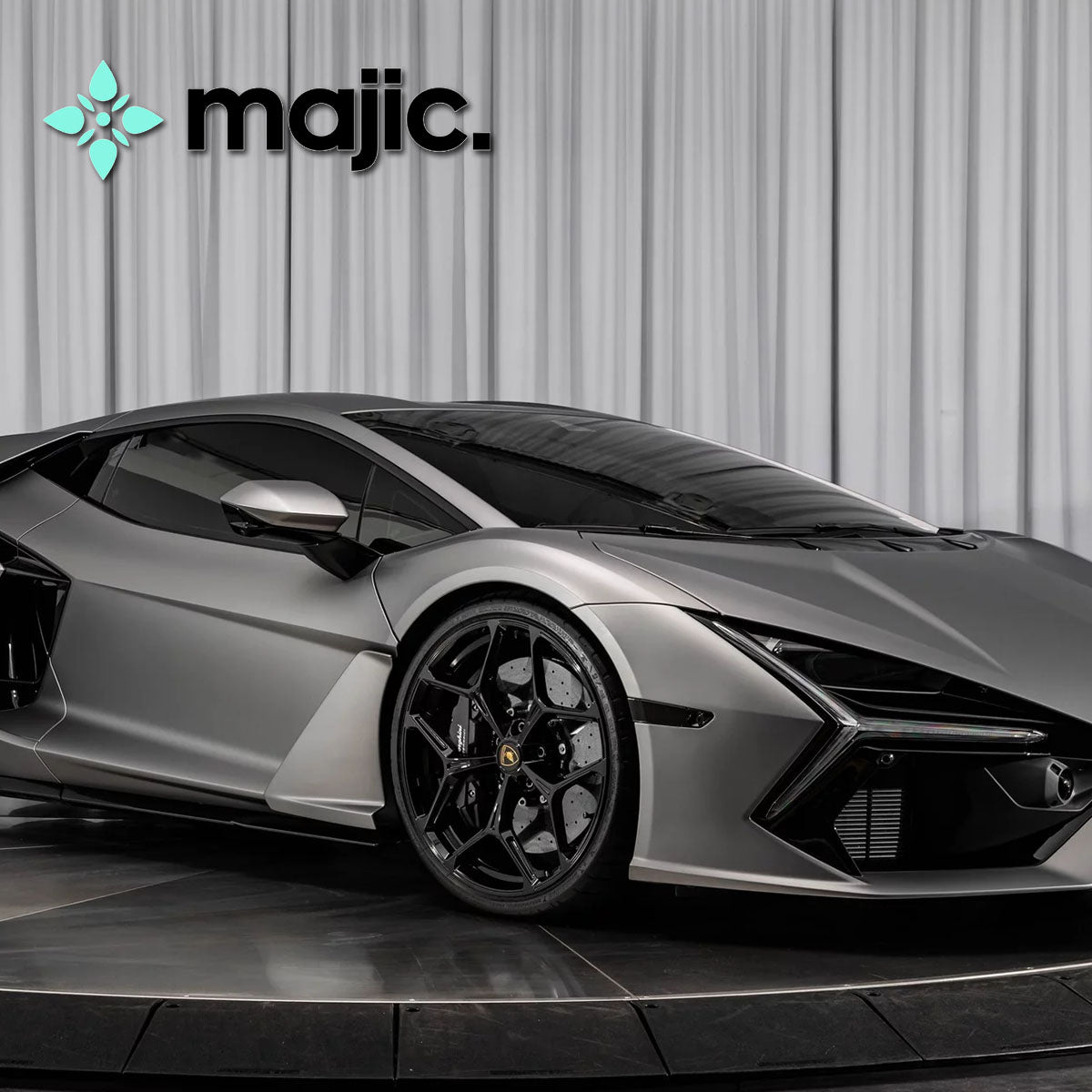 Lamborghini Grigio Titans Paint (Q0D4)