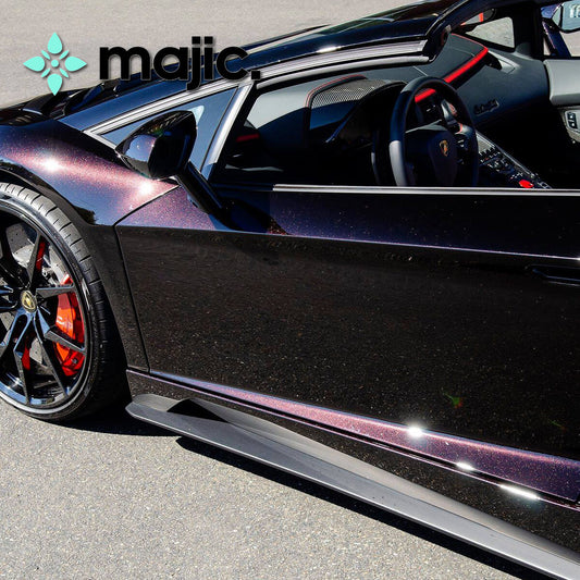 Lamborghini Nero Granatus Paint