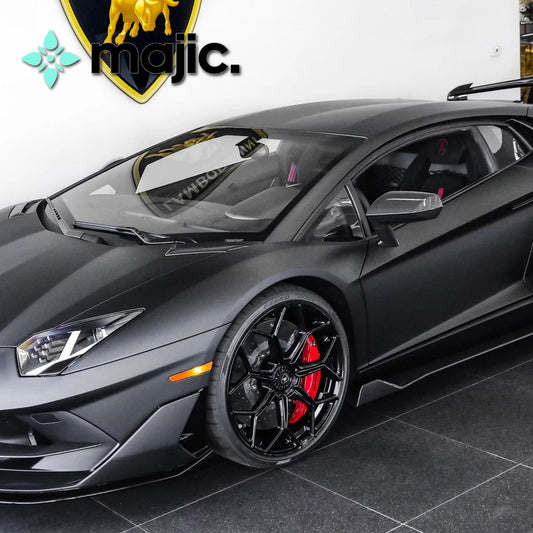Lamborghini Nero Nemesis Black Paint (Q0B9)