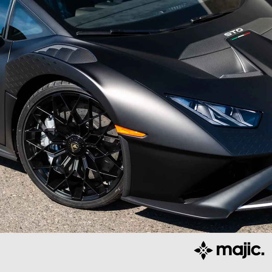 Lamborghini Nero Nesoi Paint (0326)
