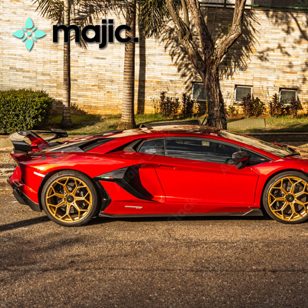 Lamborghini Rosso Khonsu Red Paint