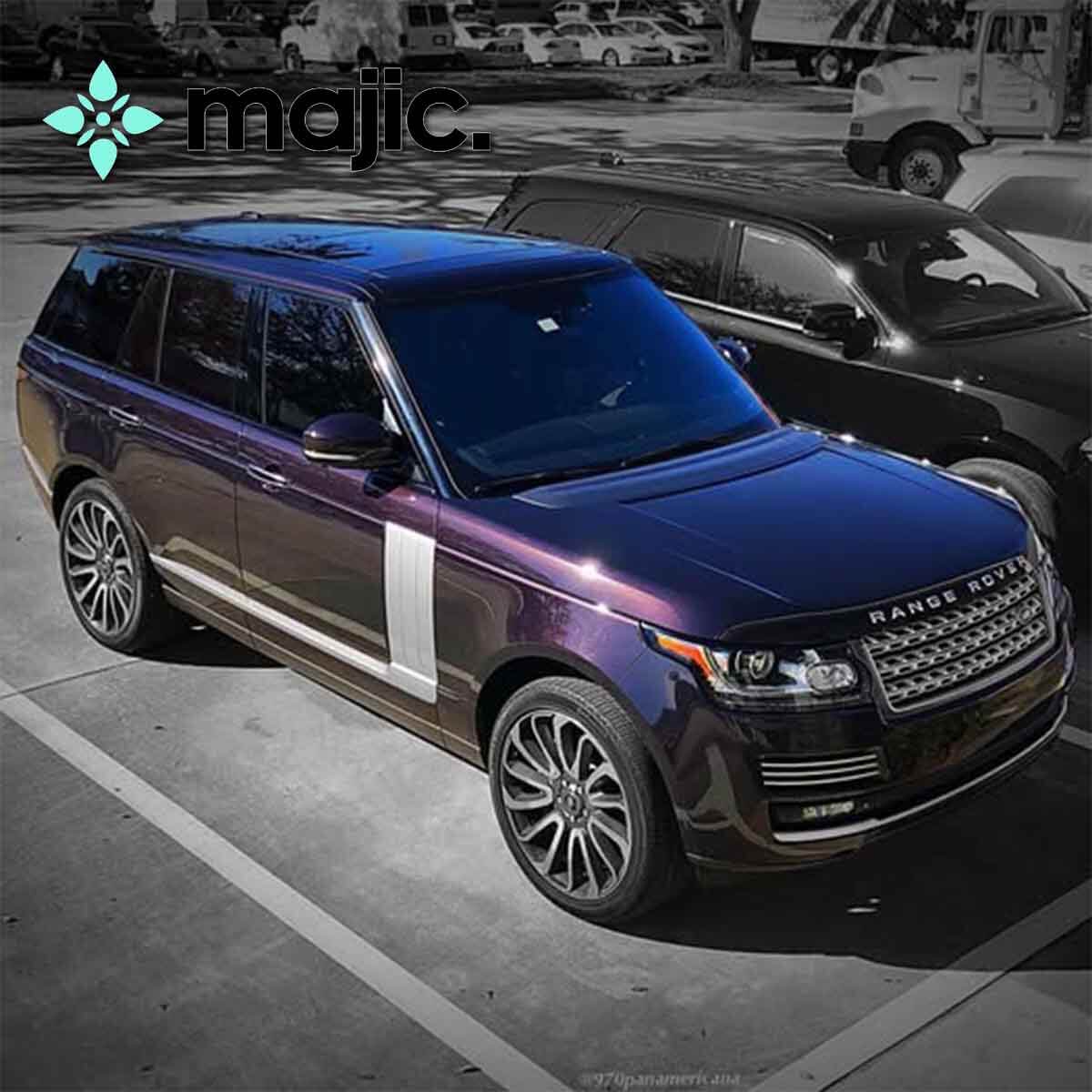 Land Rover Barossa Purple Paint