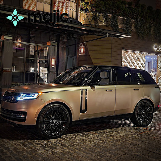 Land Rover Sunset Gold Paint
