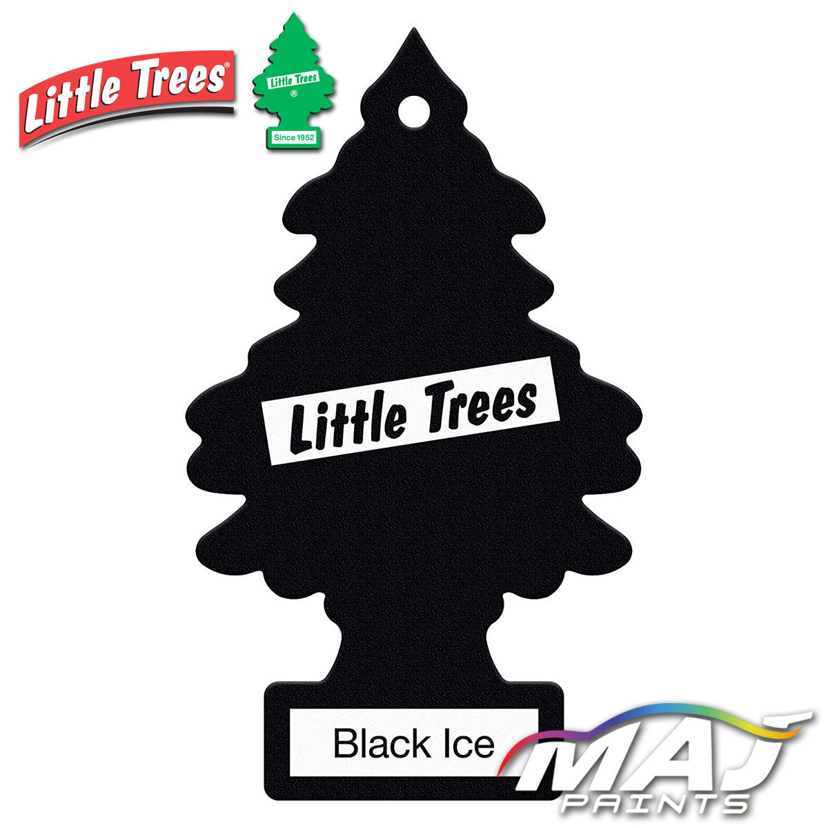 Little Trees Black Ice Air Freshener