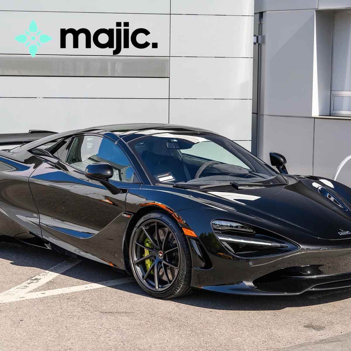 McLaren Onyx Black Paint