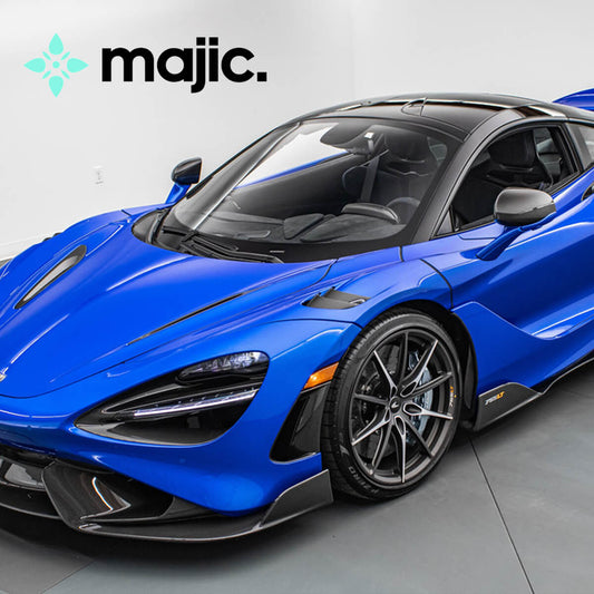 McLaren Vega Blue Paint