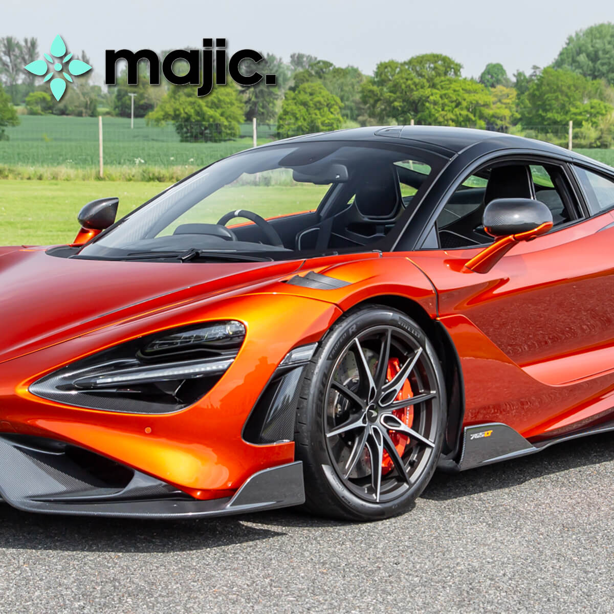 McLaren Volcano Orange Paint (3322)