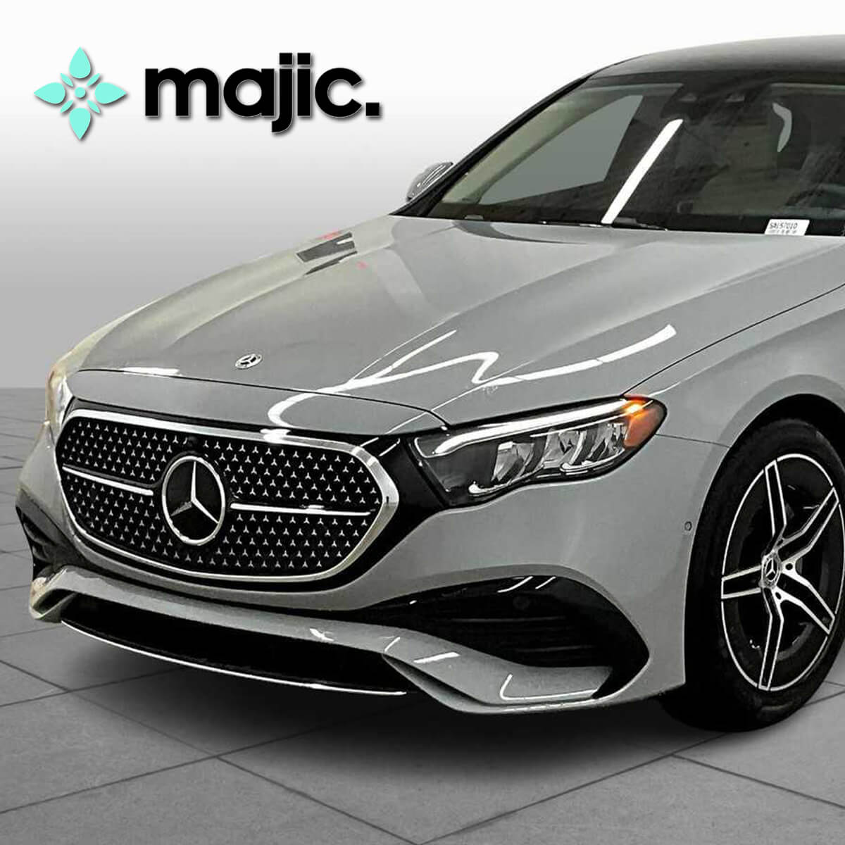 Mercedes Alpine Grey Paint (956) – majic.