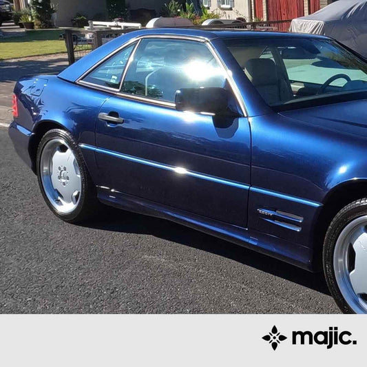 Mercedes Azurite Blue Paint (5218)