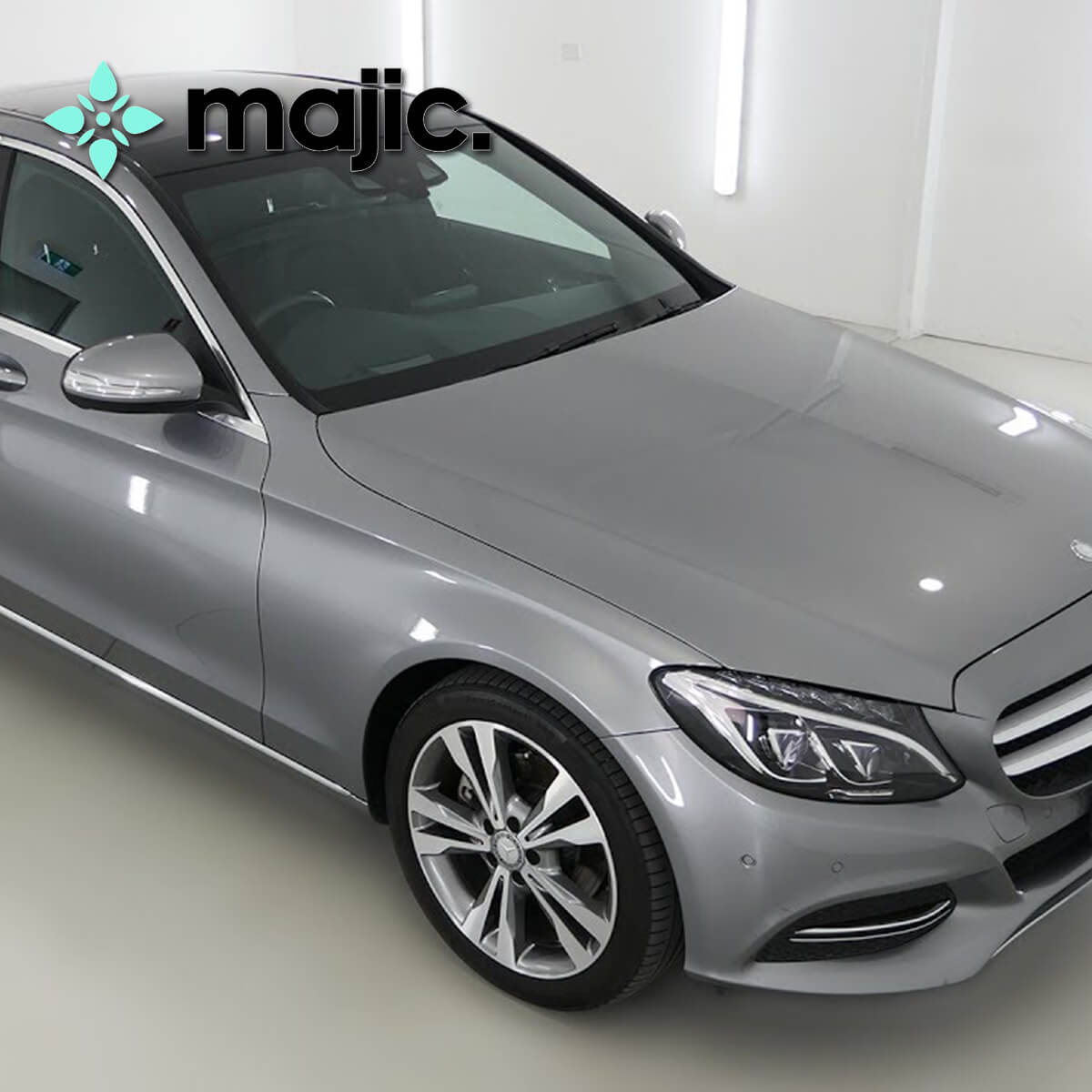 Mercedes Palladium Silver Paint (792)