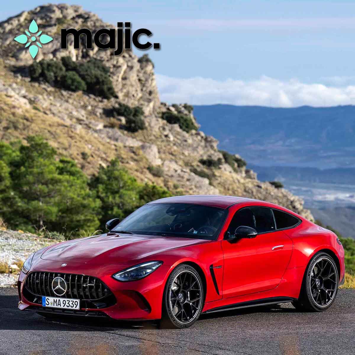 Mercedes Patagonia Red Paint (993) – majic.