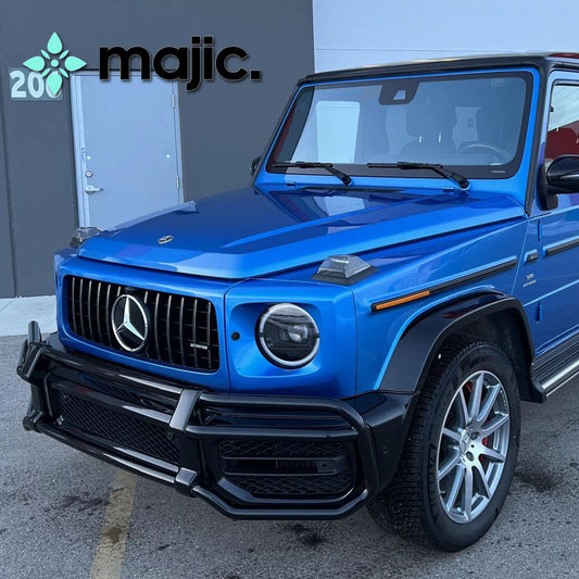 Mercedes South Seas Blue Paint (162)