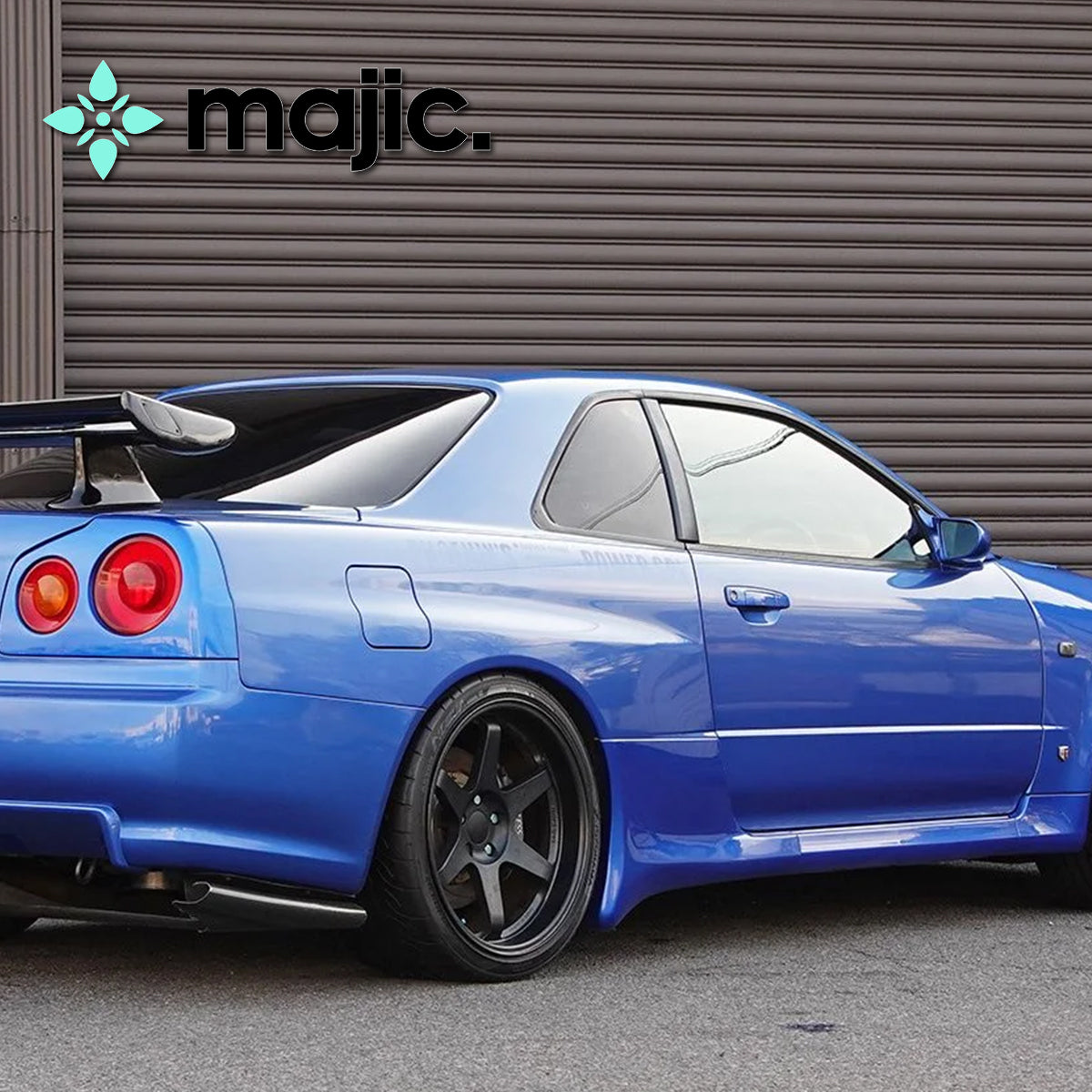 Nissan Bayside Blue Pearl Paint (TV2)