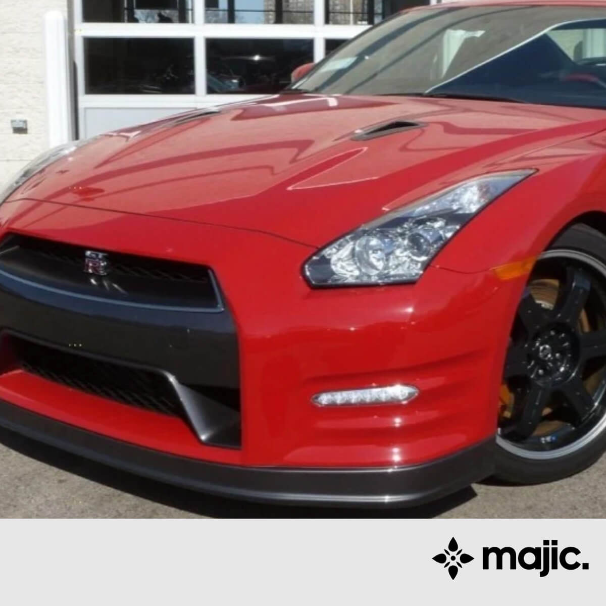 Nissan Plasma Red, Solid Red Paint (A54)