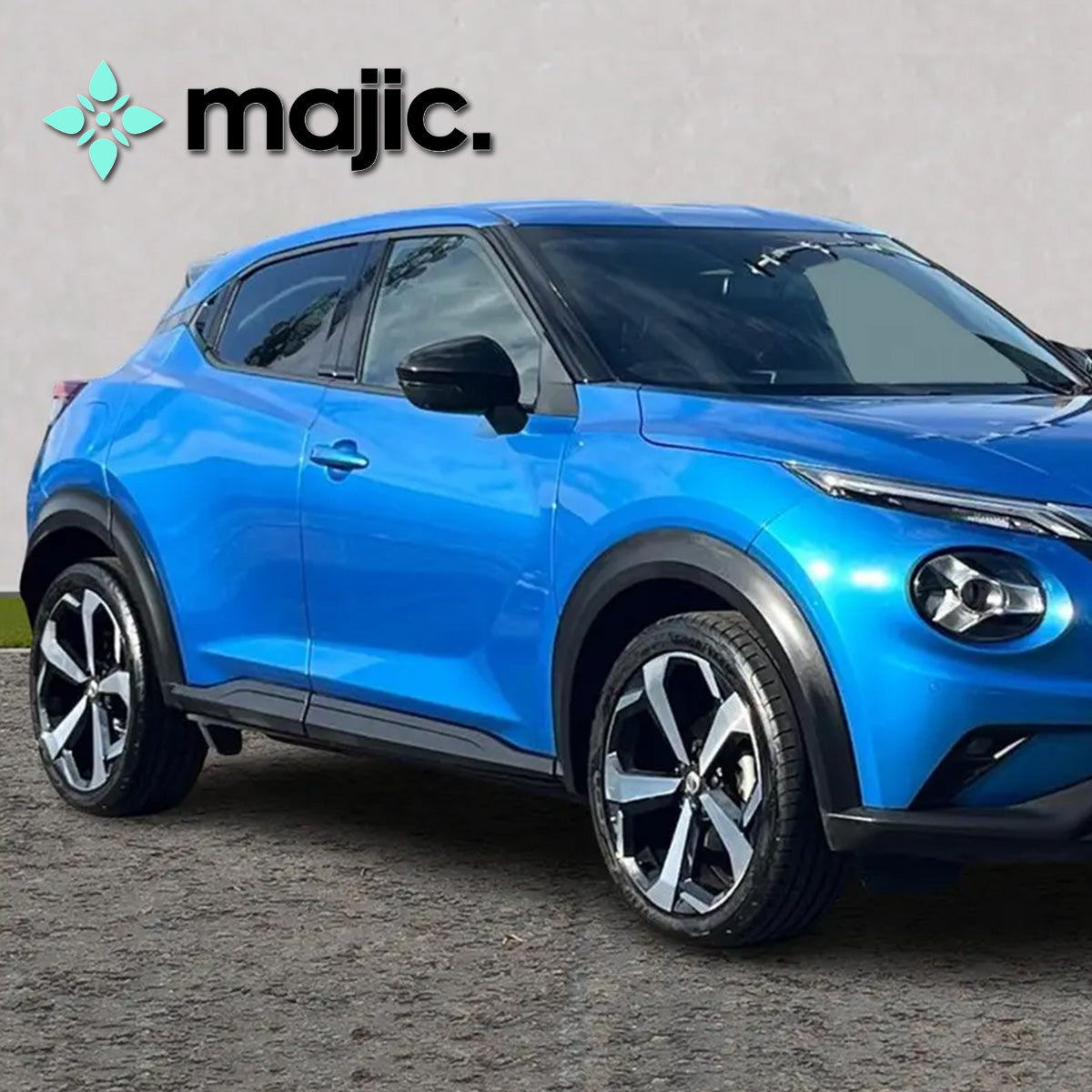Nissan Vivid Blue Paint