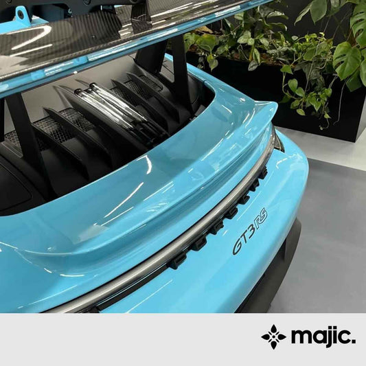 Porsche 914 Olympic Blue Paint