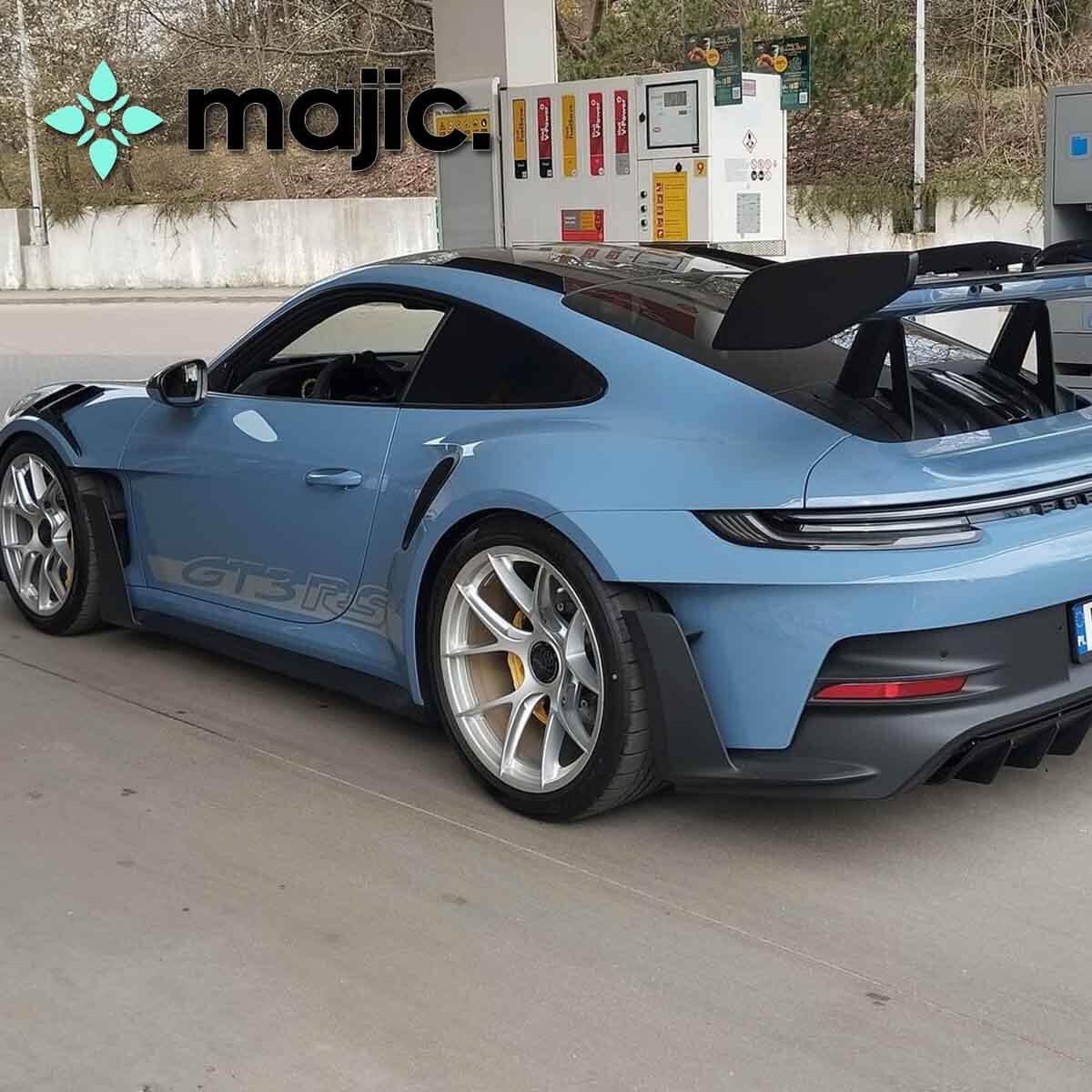 Porsche Aetna Blue Paint (6003)