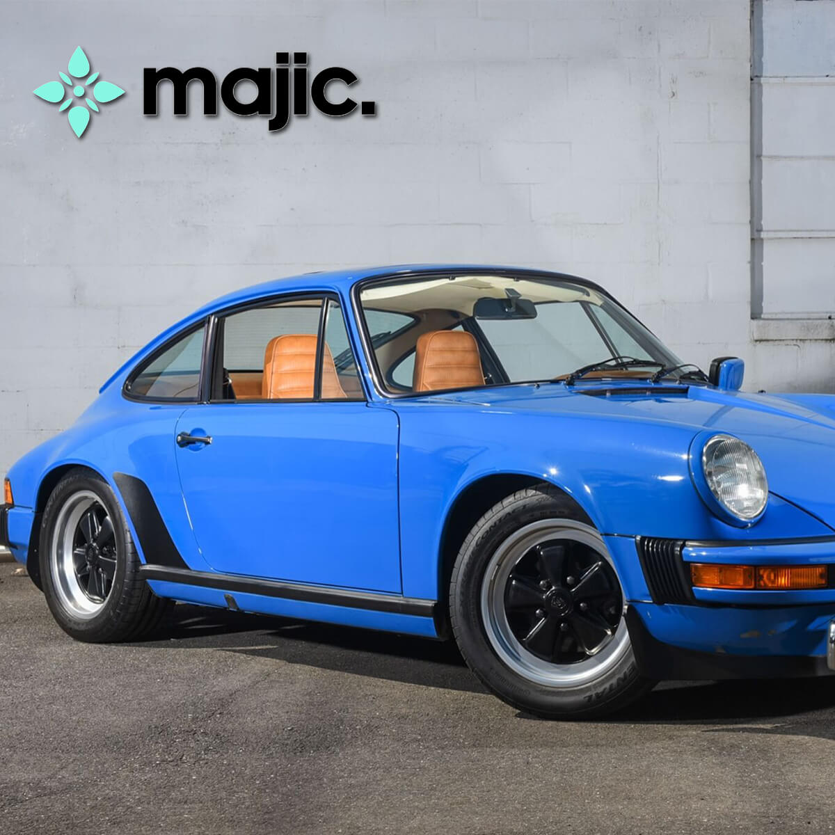 Porsche Arrow Blue Paint
