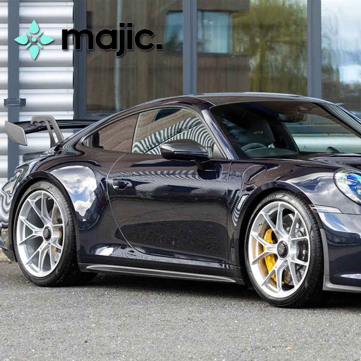 Porsche Carbon Black Paint