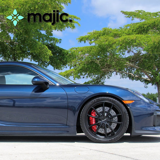 Porsche Dark Blue Paint