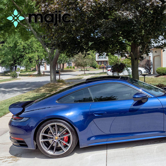 Porsche Gentian Blue Paint