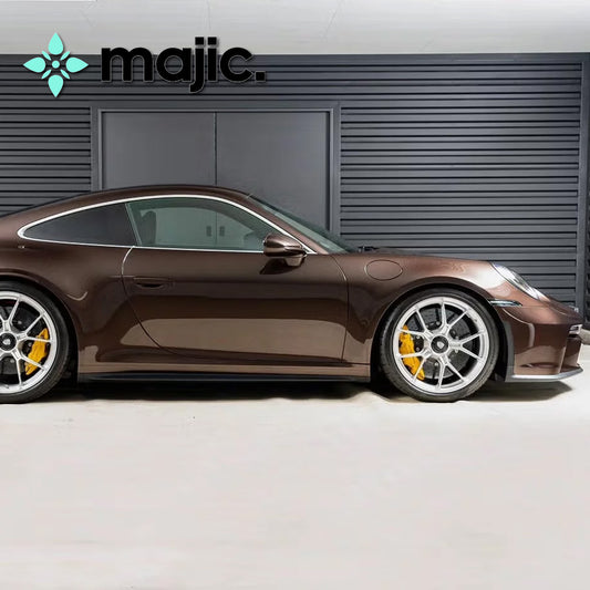 Porsche Macadamia Brown Paint (M8W)