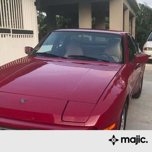 Porsche Crimson Red / Malvern Red Paint (LY3E)