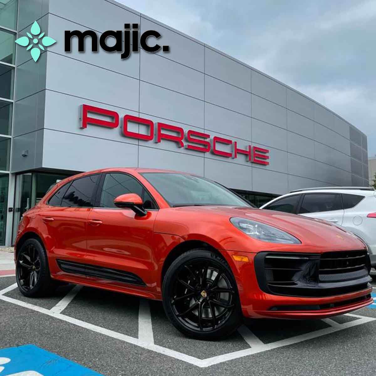 Porsche Papaya Orange Paint (M2Y)