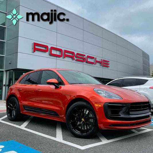 Porsche Papaya Orange Paint (M2Y)