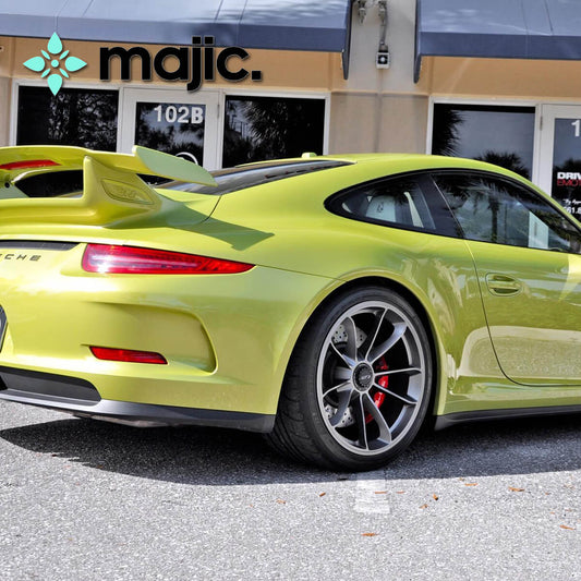 Porsche Peridot Green Paint