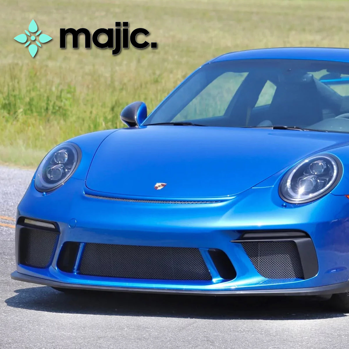 Porsche Sapphire Blue Paint (M5J)