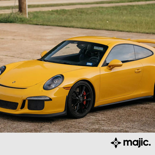 Porsche Signal Yellow Paint (114)