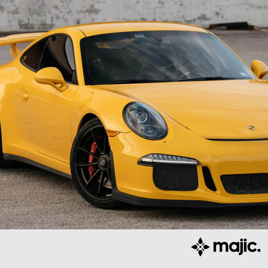 Porsche Signal Yellow Paint (114)