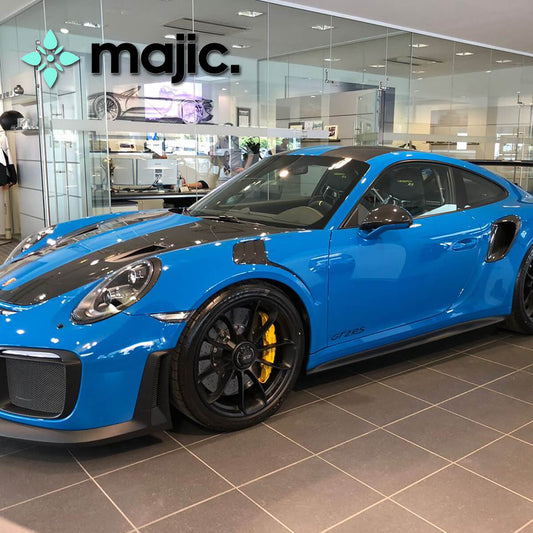 Porsche Turquoise Blue Paint