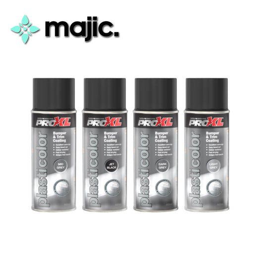 ProXL Plasticolor 1K Bumper and Trim Coating (Black) - 400ml