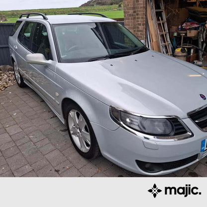 Saab Snow Silver Paint (309)
